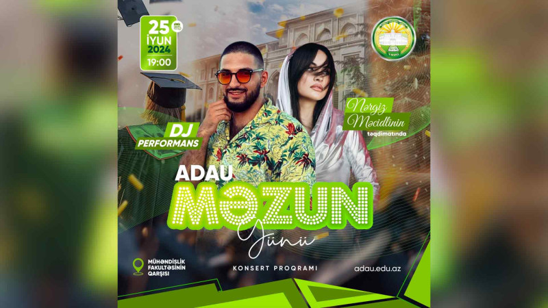 ADAU məzunları üçün konsert proqramı keçiriləcək