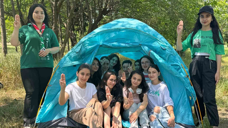 Xəmsə Səyyah dəstəsinin görüşü təşkil edilib