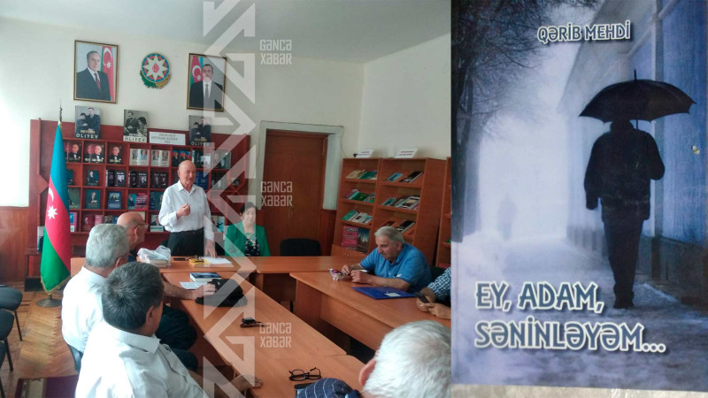Yazıçı Qərib Mehdinin yeni kitabı dərc edilib