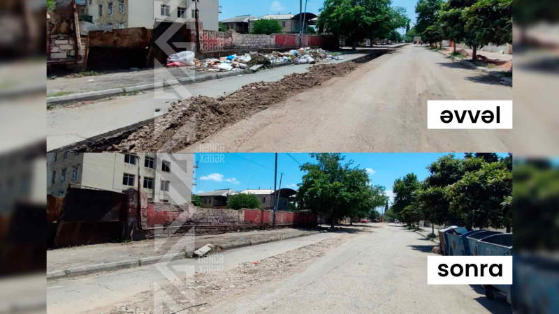 Problemini paylaşdığımız ərazi təmizlənib