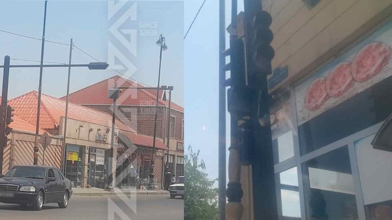 Kəsişmələrin birində işıqforlar fəaliyyətsizdir