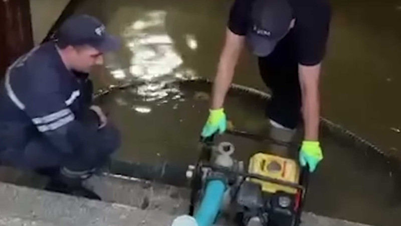 Yağıntıların törətdiyi fəsadlar aradan qaldırılıb