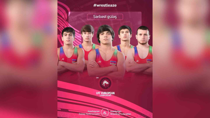 Güləşçilər çempionatda yüksək nailiyyət əldə ediblər