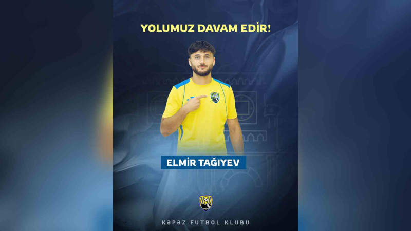 “Kəpəz” yarımmüdafiəçi ilə yeni müqavilə imzalayıb