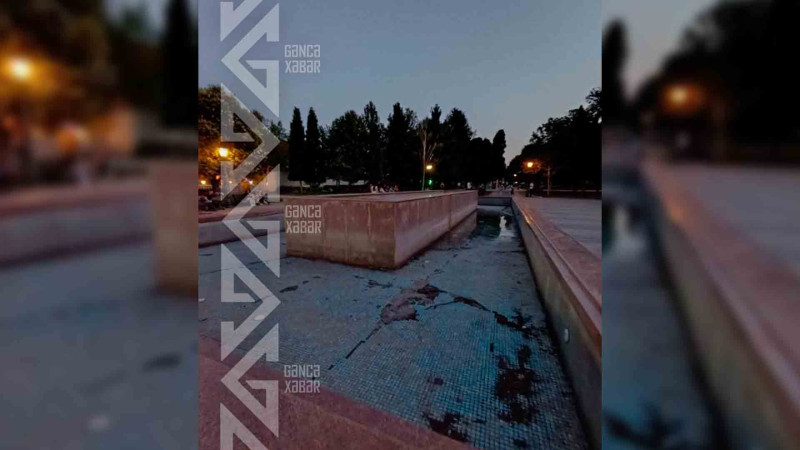 Fəvvarələrin işləməməsi sakinlərin etirazına səbəb olub