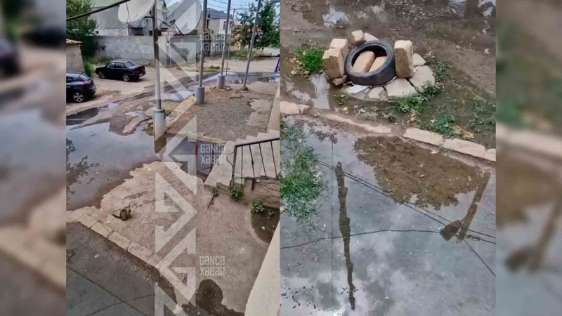 Çirkab sakinlər üçün çətinlik yaradır