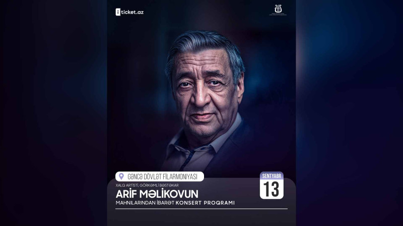 Arif Məlikovun xatirəsinə həsr olunan konsert keçiriləcək