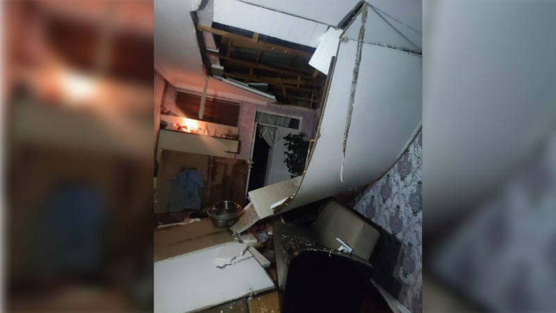 Ötən ay baş verən tufan və leysan sakinin evinə zərər vurub