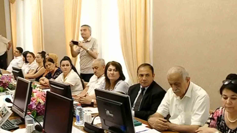 AMEA-nın Gəncə bölməsində toplantı olub