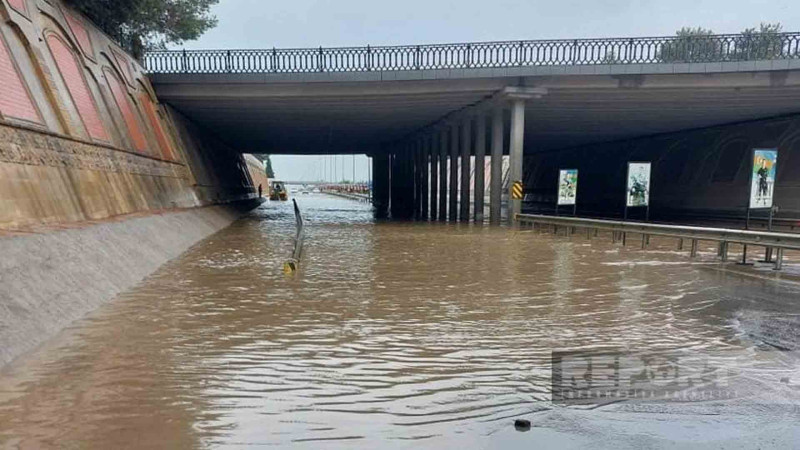Güclü yağış bir sıra fəsadlar törədib