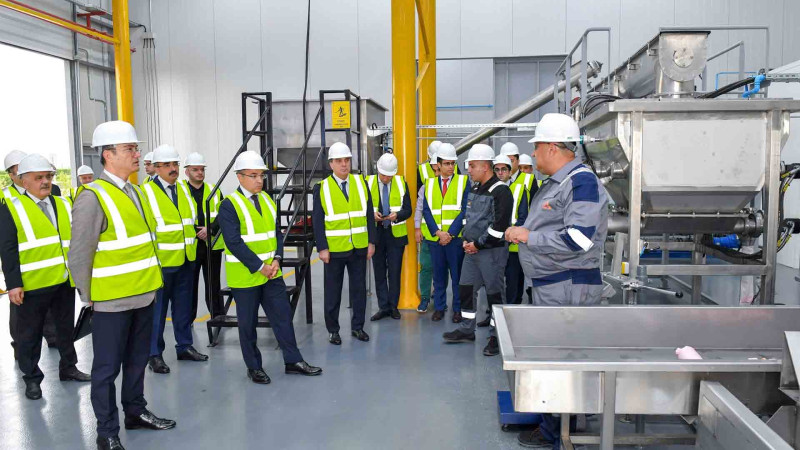 Şəhərdə yeni zavod fəaliyyətə başlayıb