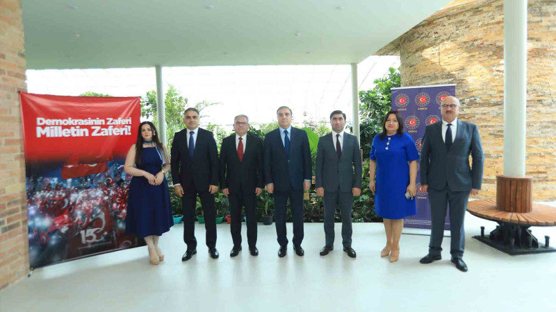 Türkiyənin Demokratiya və Milli Birlik Günü ilə əlaqədar tədbir olub