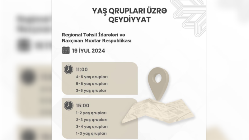 Məktəbəqədər təhsil müəssisələrinə uşaqların qeydiyyatı start götürüb