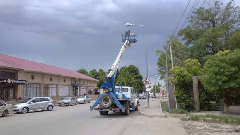 Küçə işıqlandırılması sahəsində işlər görülüb