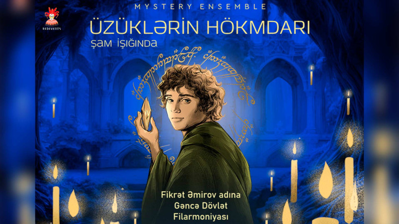 Yüzlərcə şamdan ibarət zalda konsert hazırlanıb