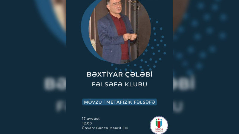 “Metafizik fəlsəfə” adlı seminar keçiriləcək