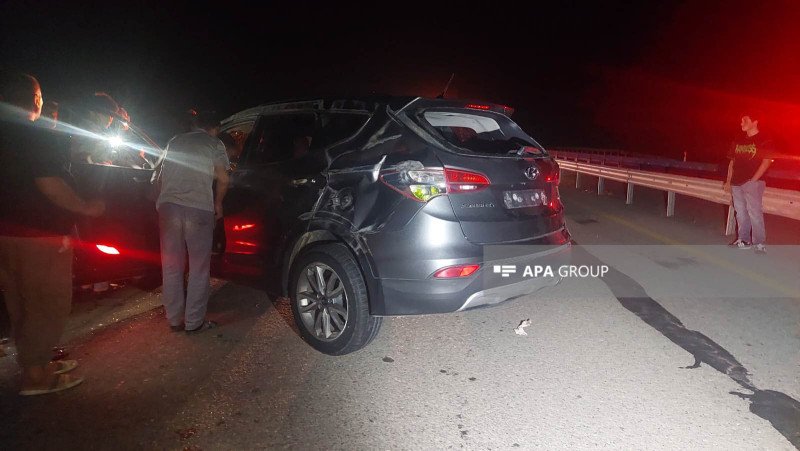 İki maşın toqquşub: ölən və xəsarət alanlar var