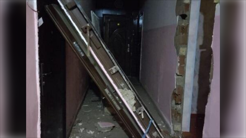 Şəmkirdə evdə partlayış olub