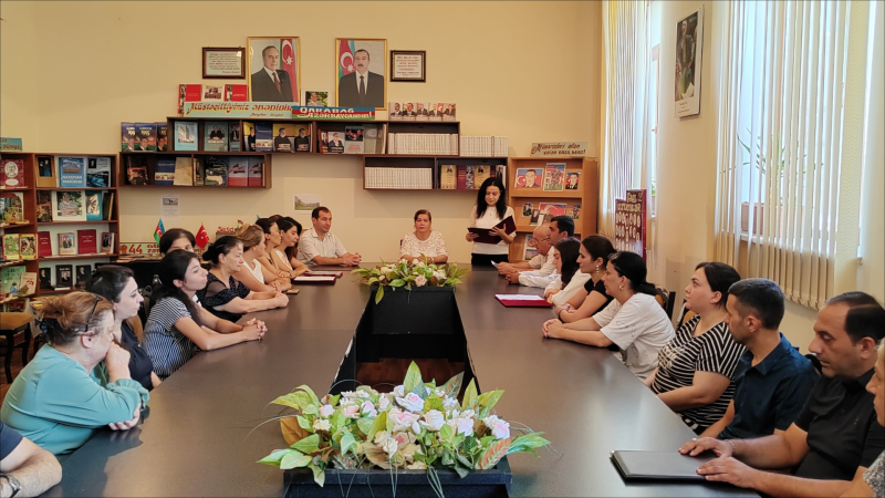 Yevlaxda Muğam ruhun qidasıdır!” adlı tədbir olub