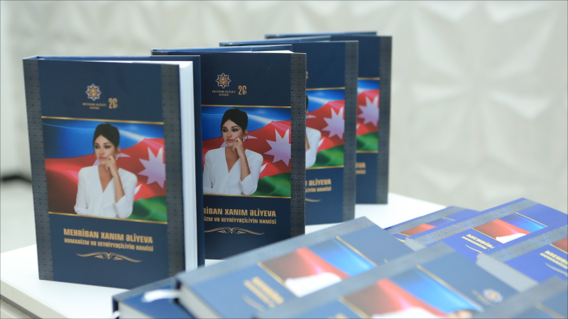 Heydər Əliyev Fondunun fəaliyyəti ilə bağlı kitab nəşr olunub