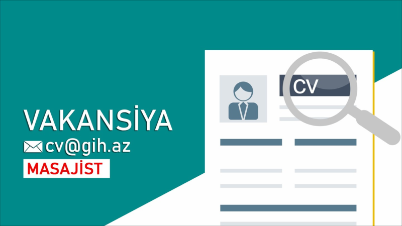 Gəncə Beynəlxalq Xəstəxanası masajçı axtarışındadır