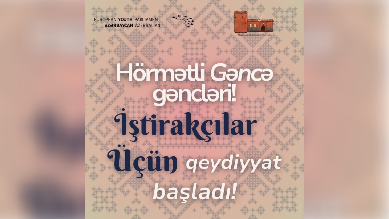 Gəncədən olan 50 gənc birgə çalışmaq bacarıqlarını təkmilləşdirəcəklər