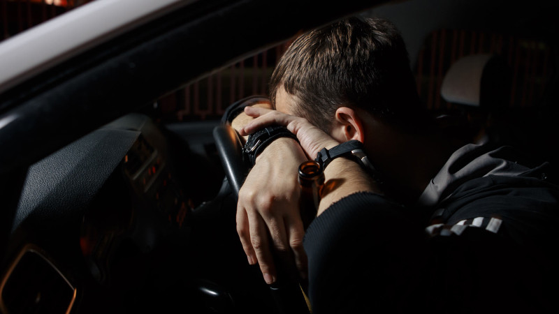 Samuxda narkoman sürücü tutulub