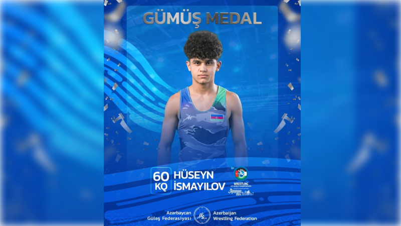 Nizami yurdunun yetirməsi İordaniyada gümüş medal qazanıb