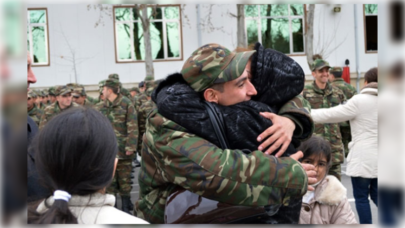 Əsgərlər növbəti ay ailələrinə qovuşacaqlar