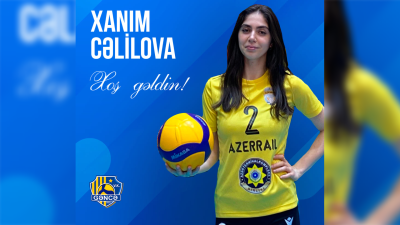 “Gəncə” VK “Azərreyl”in voleybolçusunu transfer edib