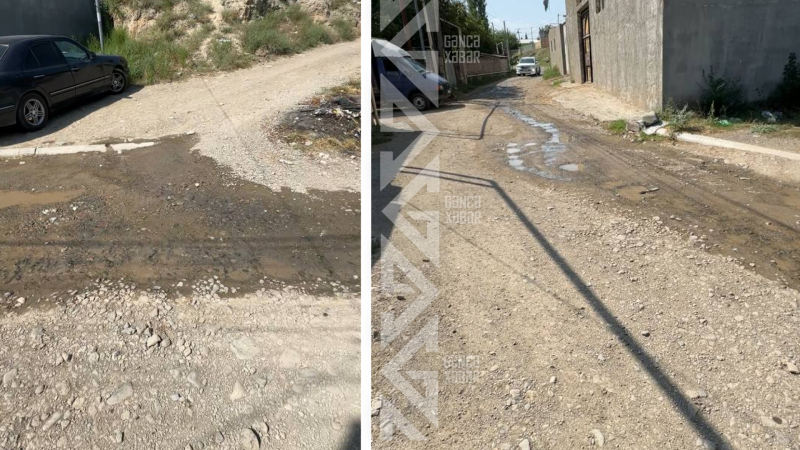 Fənər işığı ilə gəzən Gəncə sakinləri: “Burada yaşamaq mümkün deyil”