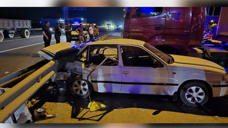 Təkər partlaması qızın ölümünə səbəb olub