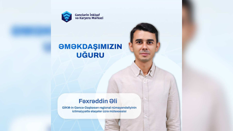 Şəhərimizdəki mütəxəssislərdən biri Qarabağ Universitetinə təyin olunub