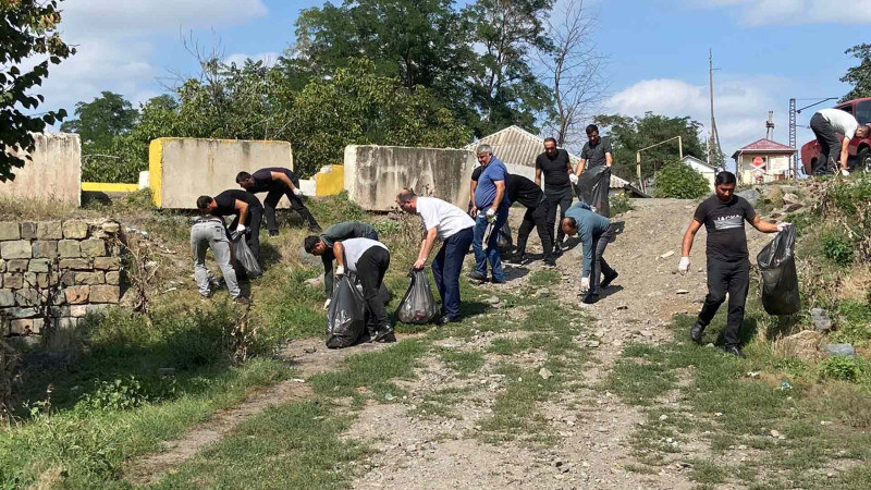 Daşkəsən: bir sıra ərazilərdə təmizlik işləri aparılıb