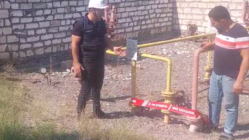 Maye qazdoldurma məntəqəsində təhlükə mənbəyi aşkarlanıb