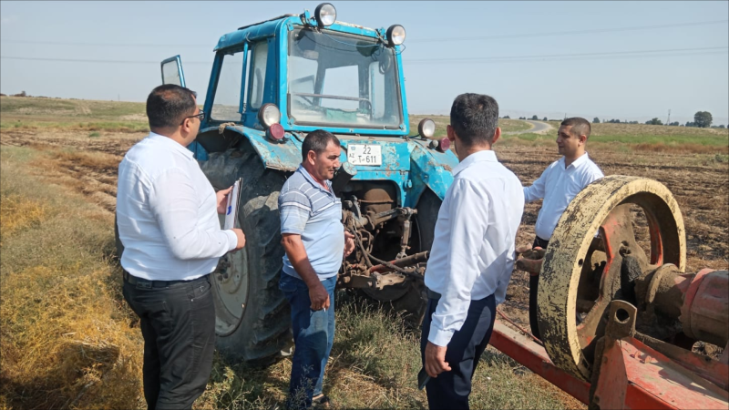 Təsərrüfatçılara protokollar tərtib edilib