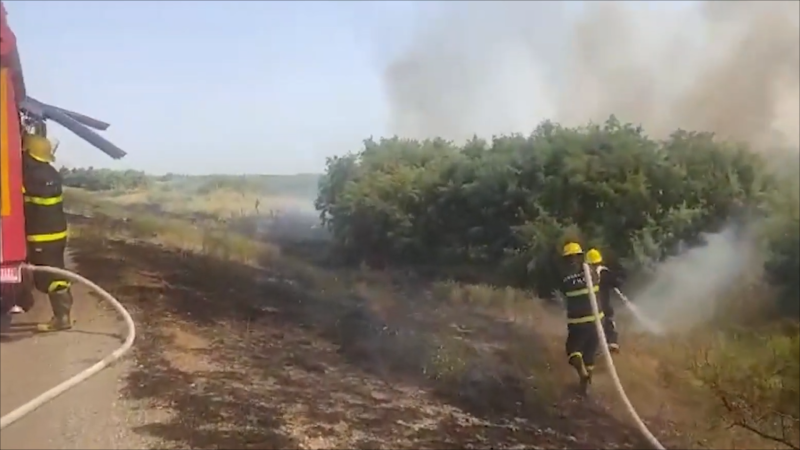 Goranboy rayonunda yanğın qeydə alınıb