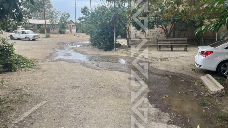 Qəsəbə çirkab suların girdabında: Sakinlərin etirazı cavabsız qalıb