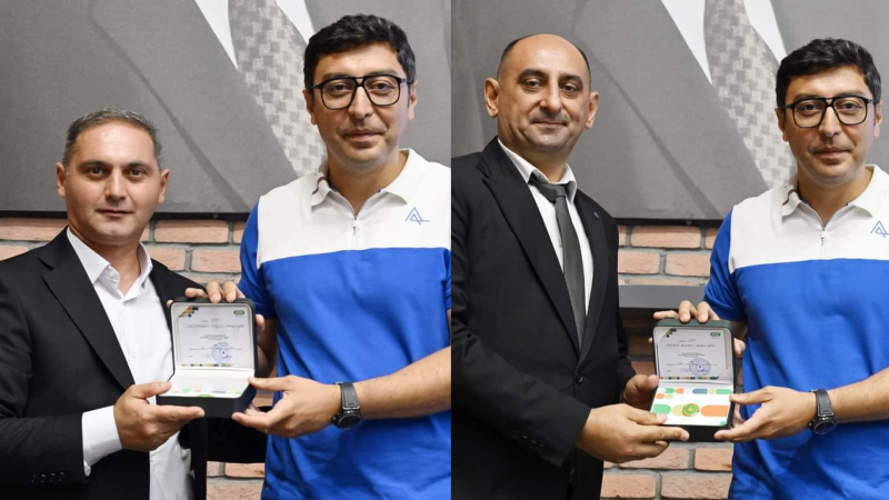 Fərid Qayıbov idman mütəxəssislərini mükafatlandırıb