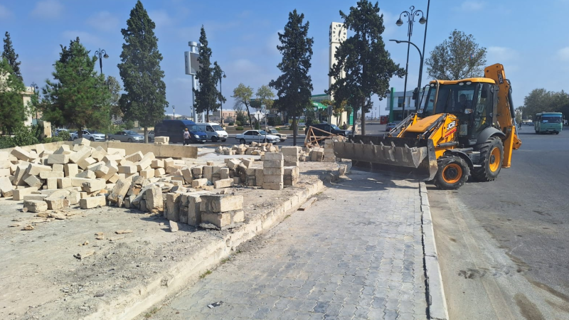 Ümumi istifadədə olan torpaq sahəsi zəbt edilib