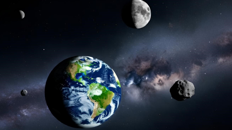 Yerə asteroid yaxınlaşır