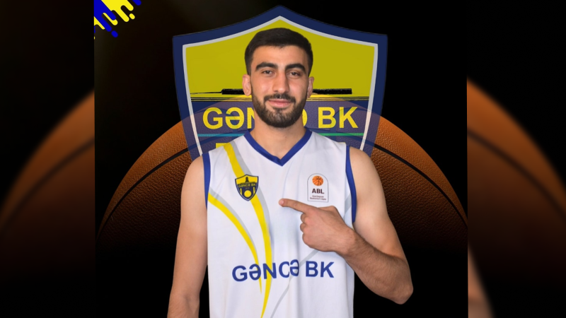 “Gəncə” BK heyətini yerli basketbolçu ilə gücləndirib