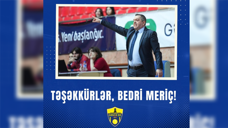 “Gəncə” BK baş məşqçini istefaya göndərdi