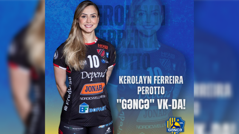 “Gəncə” VK braziliyalı voleybolçunu transfer edib