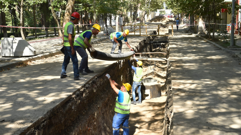 Gəncədə su təchizatı və kanalizasiya sistemi yenidən qurulur