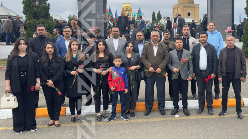 Gəncə Vətən müharibəsi şəhidlərini andı