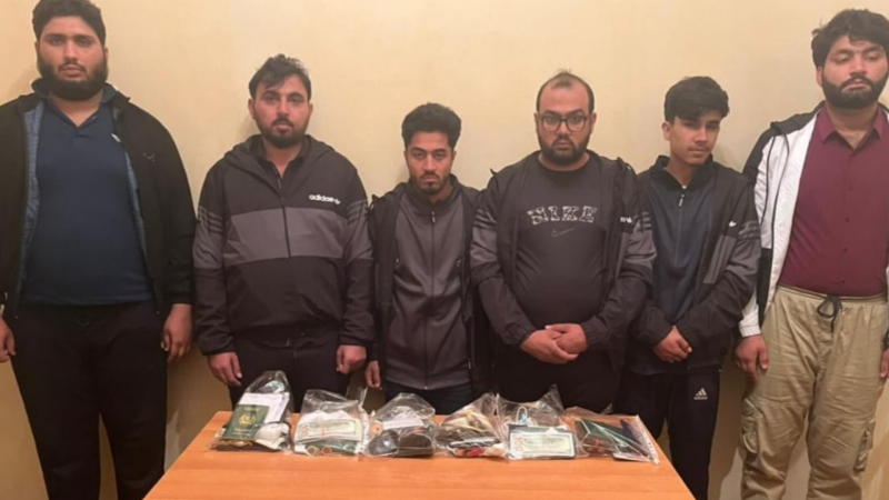 Dövlət sərhədini pozmağa cəhd göstərən 22 nəfər saxlanılıb