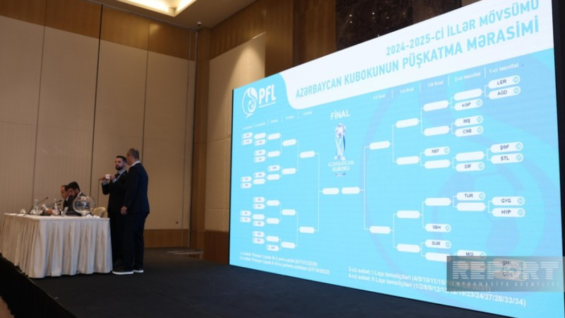 Azərbaycan Kubokunun püşkü atılıb