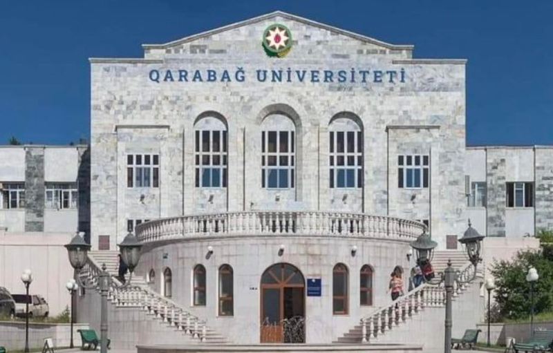 Prezident İlham Əliyev Qarabağ Universitetinin təmirdən sonra açılışında iştirak edib