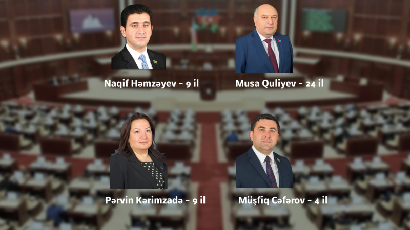 Gəncəni Milli Məclisdə təmsil edəcək simalar dəyişmədi
